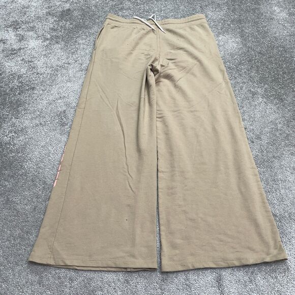 Pink Floyd Wide Leg Sweatpants Women XL Brown Graphic Elastic Waist Casual 34x29 - Picture 2 of 14